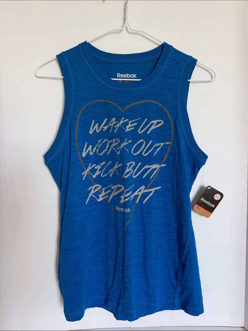 Reebok Women's Blue Sleeveless Workout Tank - XS *NWT*